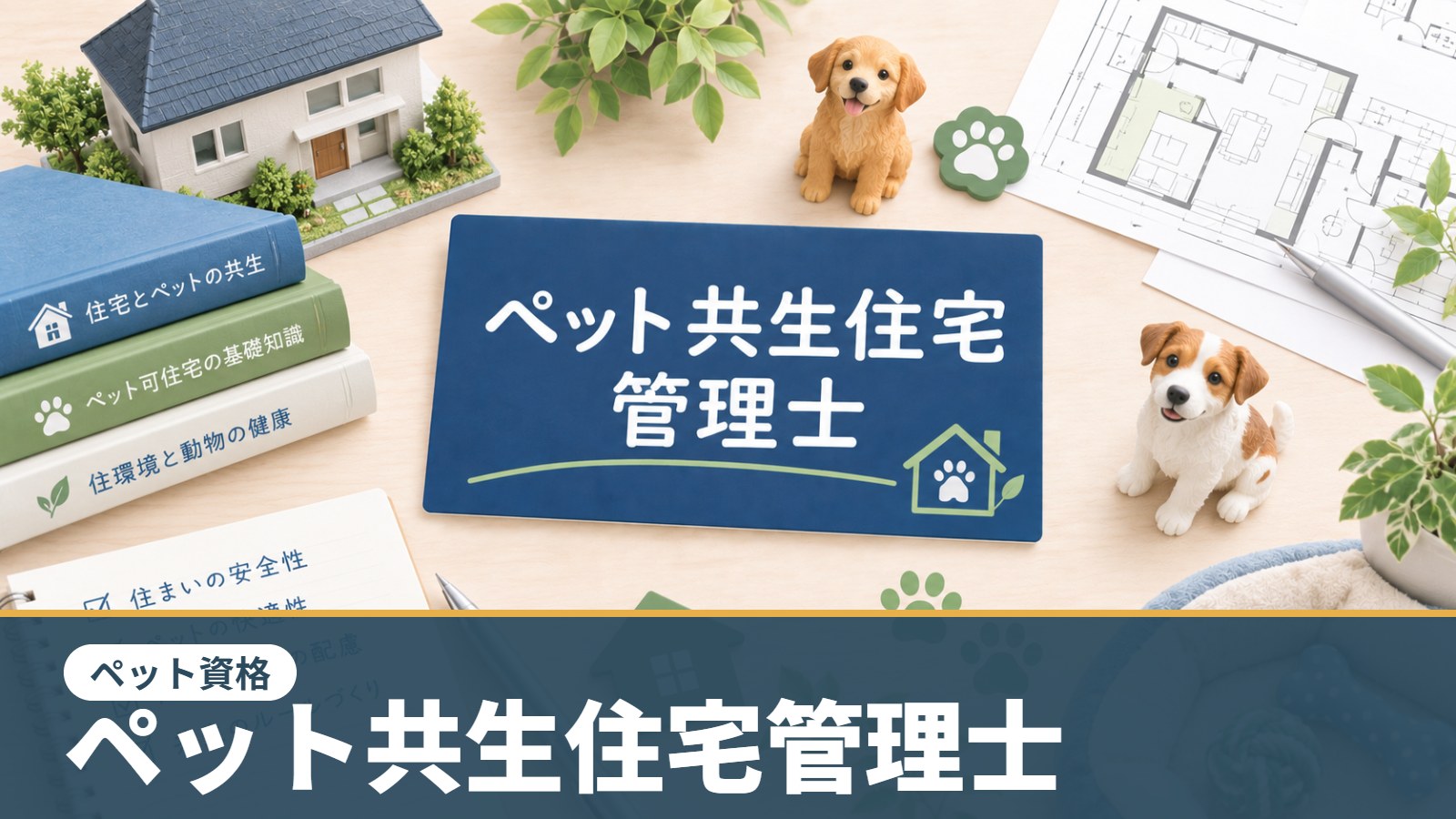 ペット共生住宅管理士（ペット資格）のアイキャッチ画像