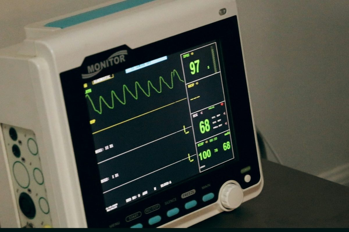 病院で使われるバイタルサインのモニター